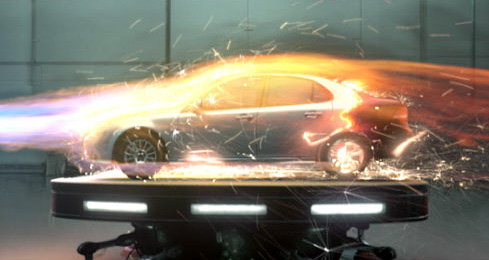 The Orphanage Helps Launch Saabs 2008 9 3 Sedan with Explosive VFX