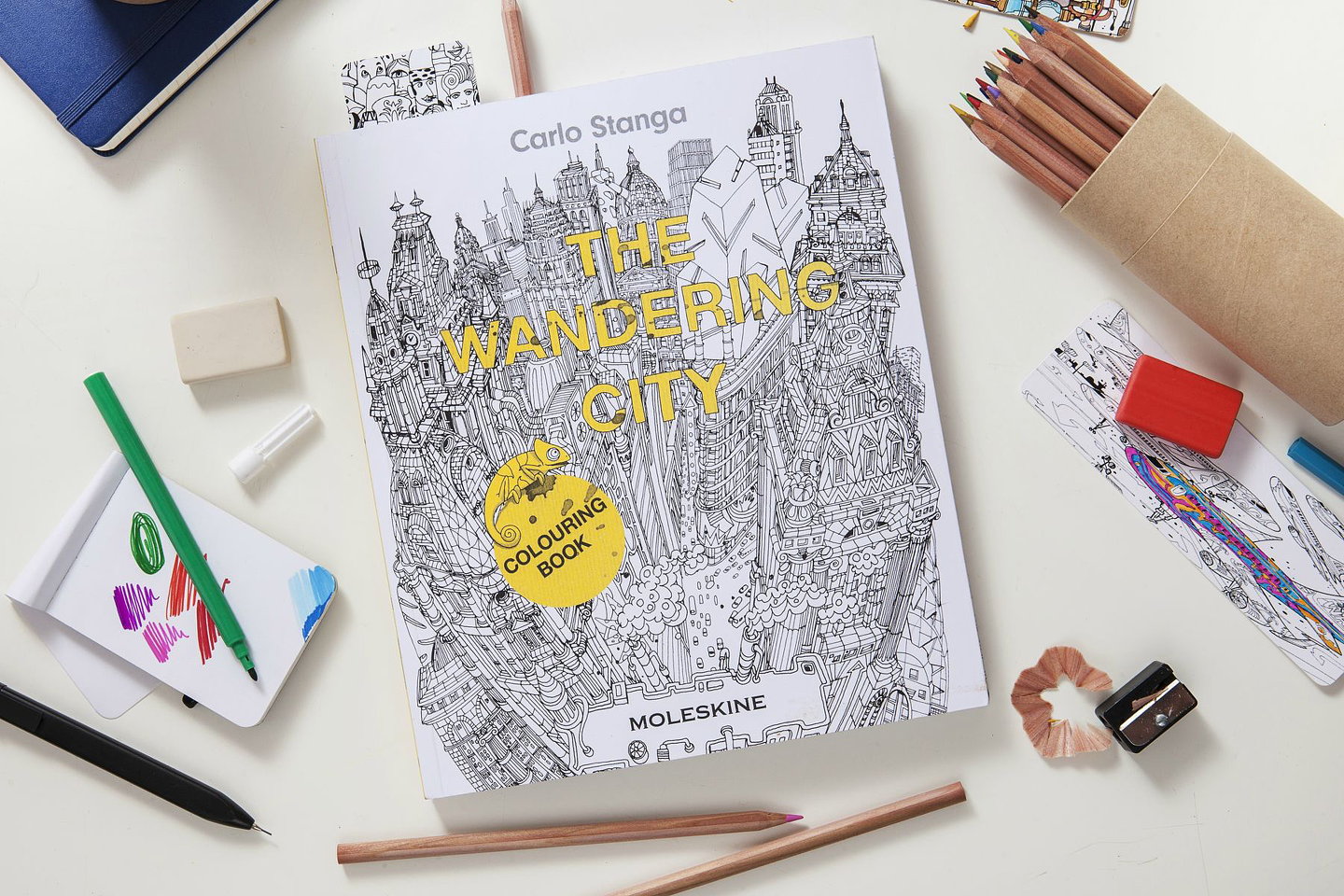 Download Moleskine Launches Coloring Book for Adults