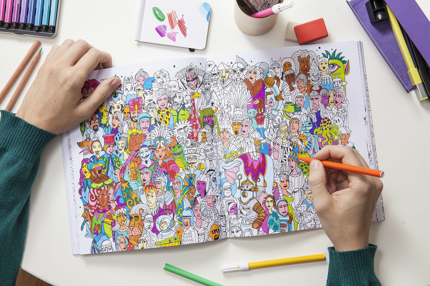 Moleskine Launches Coloring Book for Adults