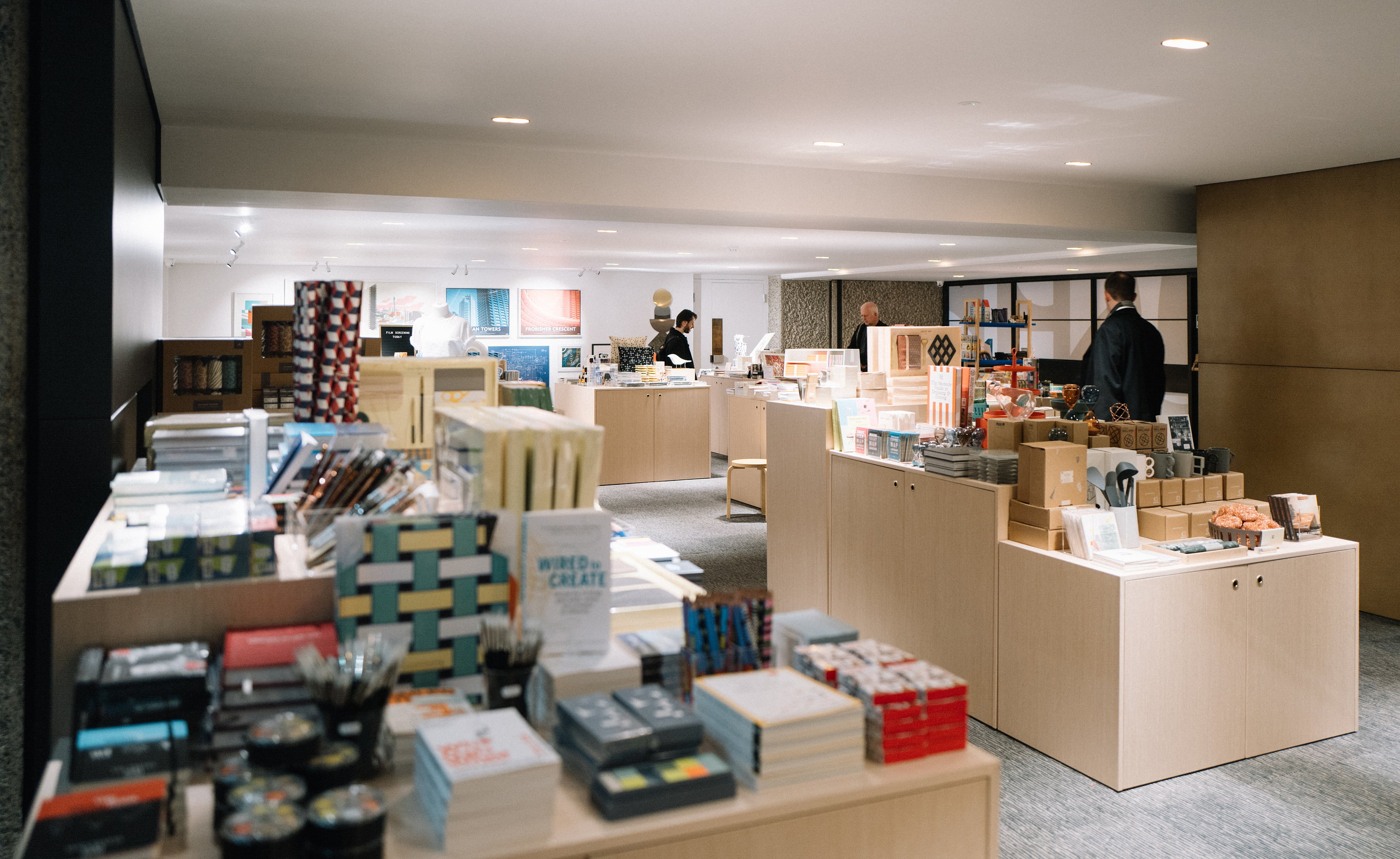 New Barbican Shop by Allford Hall Monaghan Morris