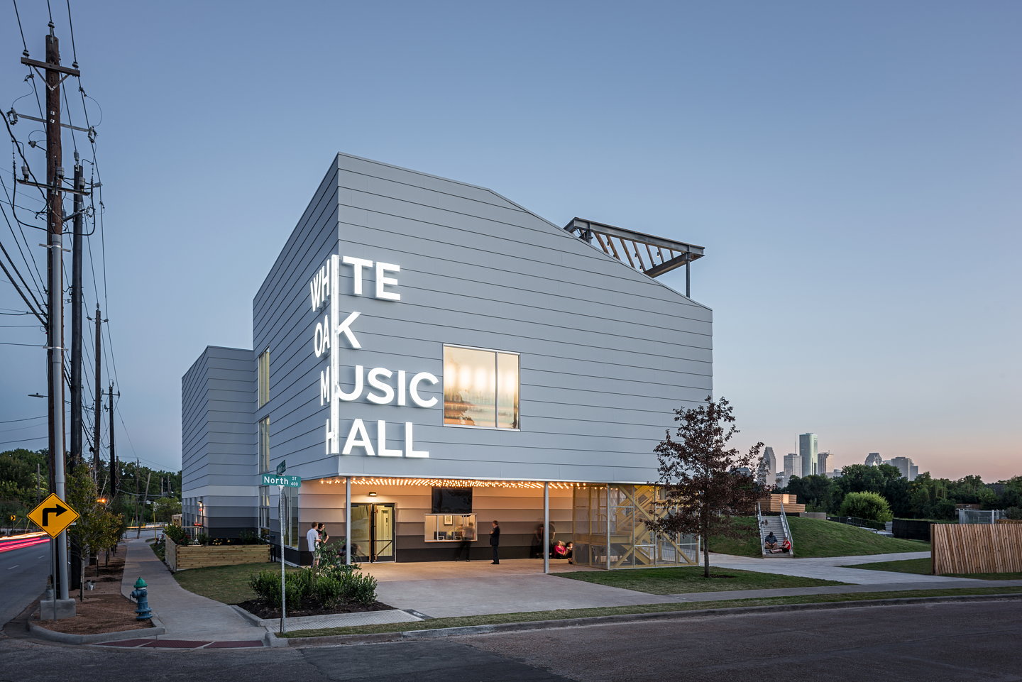 SCHAUM/SHIEH Designs White Oak Music Hall in Houston