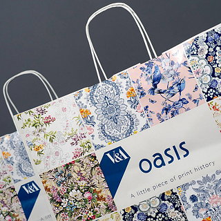 Keenpac Carrier Bag for Oasis V&A Fashion Collection