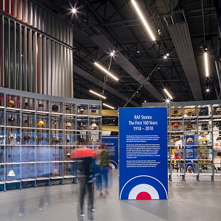MET Studio Designs 'RAF Stories - The First 100 Years 1918-2018' Exhibition at RAF Museum London