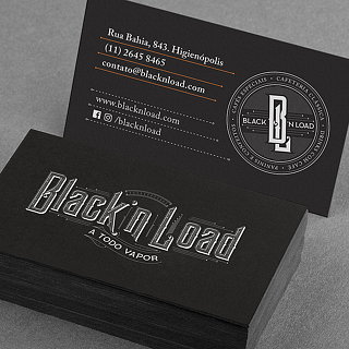 Ricebean Designs Visual Identity for Black'n Load