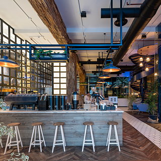 Liqui Design Completes the Interior Design of Brew92's Stunning Flagship Coffee Shop and Roastery