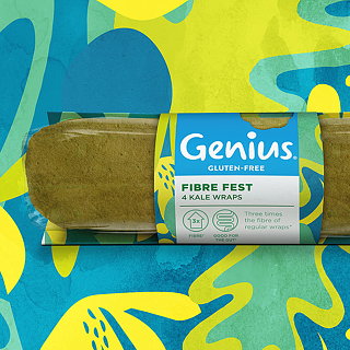 B&B Studio Delivers Identity for New Genius 'Good for the Gut' Range