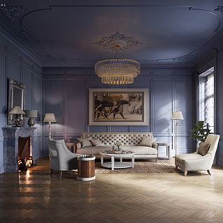 500-year Evolution of Living Room