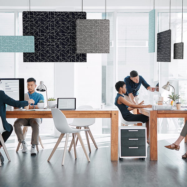 Motif by Luxxbox Introduces Pattern to Acoustic Lighting Design