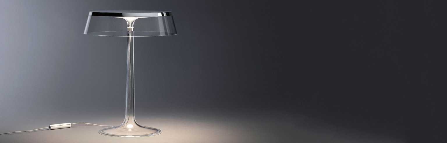 Lampe Flos Bon Jour Unplugged Chromé - Philippe Starck 2015 - NEUVE