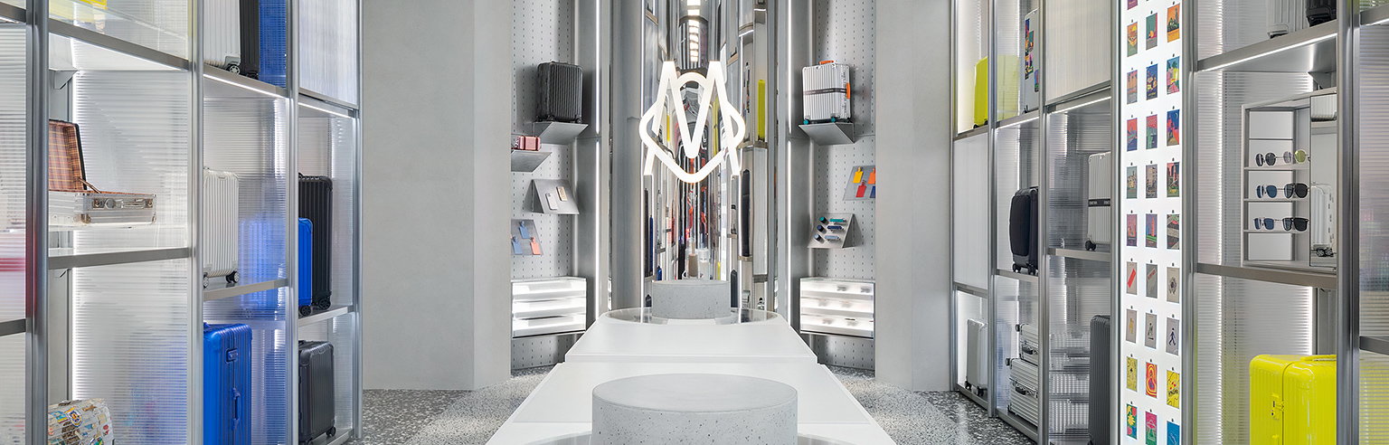Rimowa Soho Flagship Store by MA-MA & Mass Studio